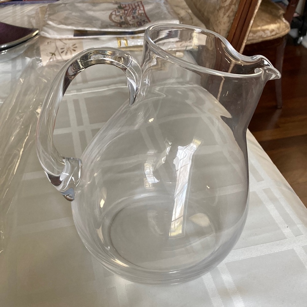 Lenox American by Design Tuscany French Water Balloon Pitcher New